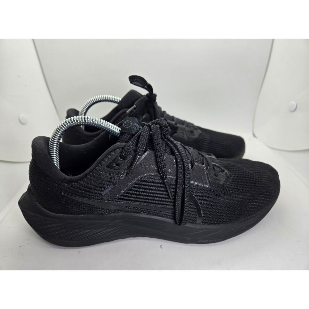 Nike Air Zoom Pegasus 40 Shoes Men's 8 Triple Black Running Athletic Sneakers